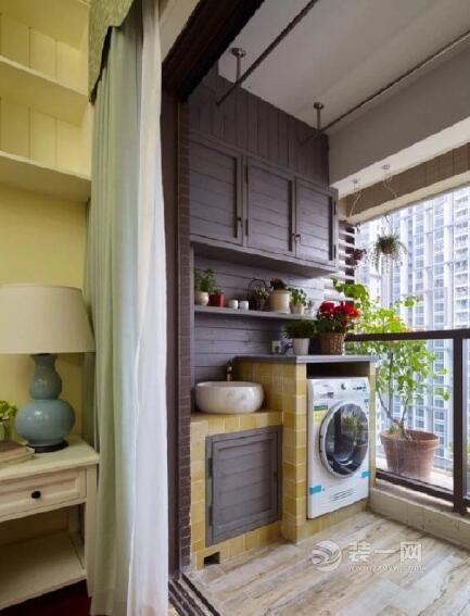 砖砌阳台洗衣机柜怎么设计好看?施工要点须知